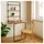 Hti-Living Wandklapptisch 3 in 1 Cora 64 x 64 x 107 cm Beige/Schwarz