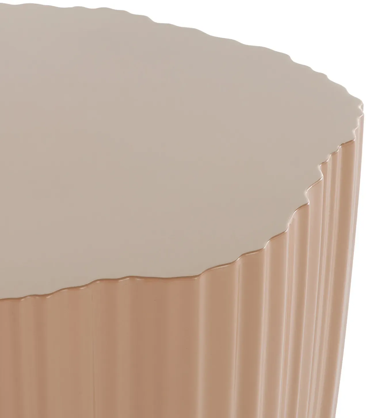 Zubehör Kartell, Corteza, Beige, für Wohnzimmer, Kunststoff, Design - 38 - 36 - 48