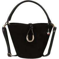 FLORENCE Henkeltasche Leder Schwarz