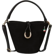 FLORENCE Henkeltasche Leder Schwarz