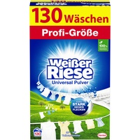 Weißer Riese Universal Pulver, 1er Pack (1 x 130 Waschladungen)