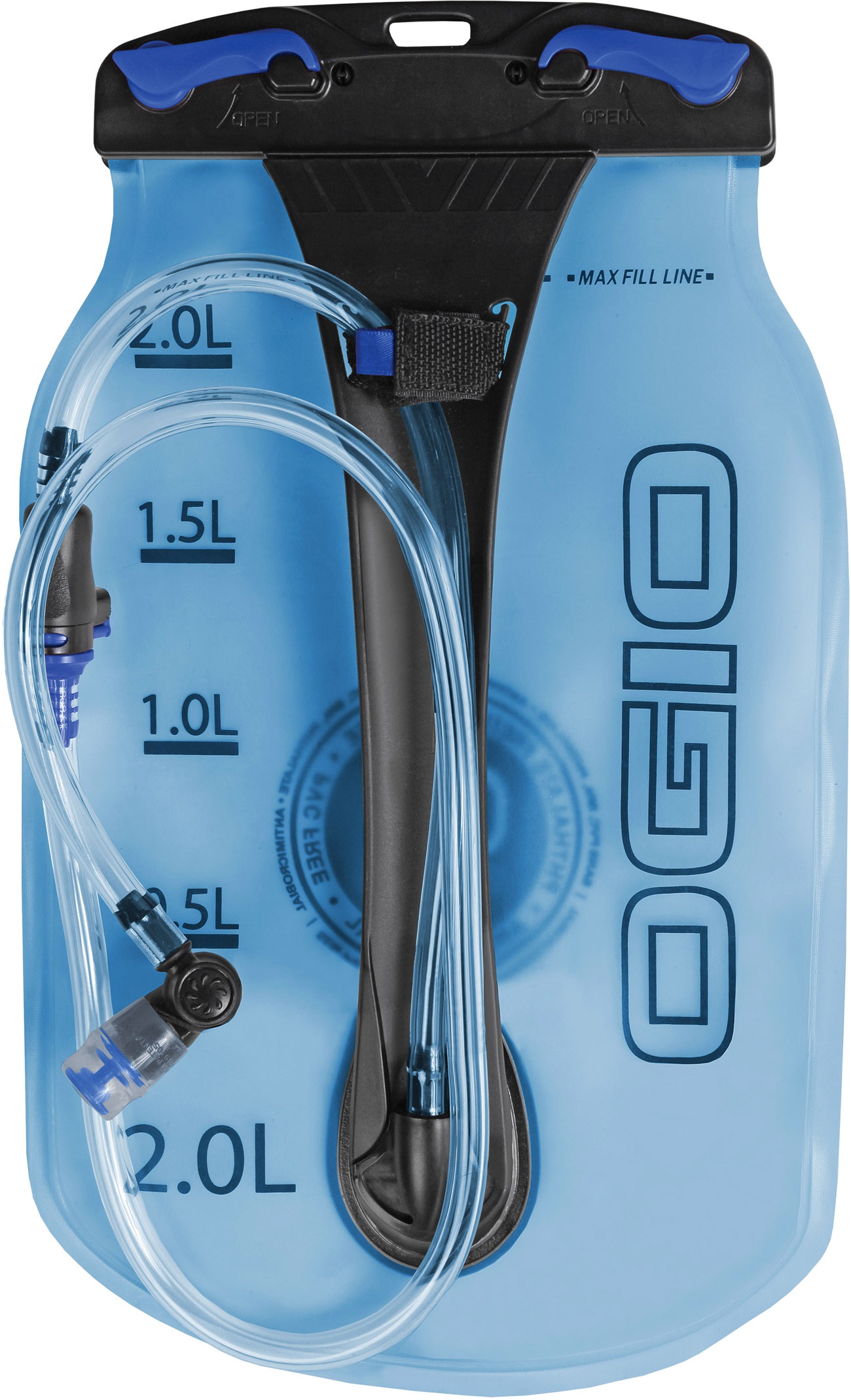 Ogio Hydration, Trinkblase - Blau-Transparent - 2 L