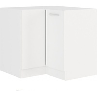 Küchen-Preisbombe EKO White Eckunterschrank 89x89cm Weiss matt Küchenzeile Küchenblock