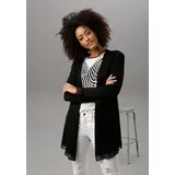 Aniston SELECTED Cardigan schwarz 40