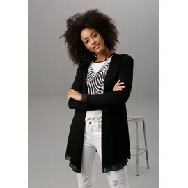 Aniston SELECTED Cardigan schwarz 40