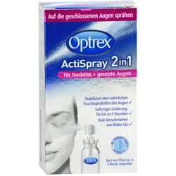 Optrex ActiSpray 2in1 für trockene+gereizte Augen