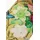 Kare Bank Flower Fever Gelb 100 cm