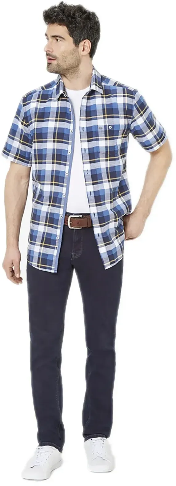 Paddock's Jeans Slim Fit Ranger Pipe in Dunkelblau-W38 / L36