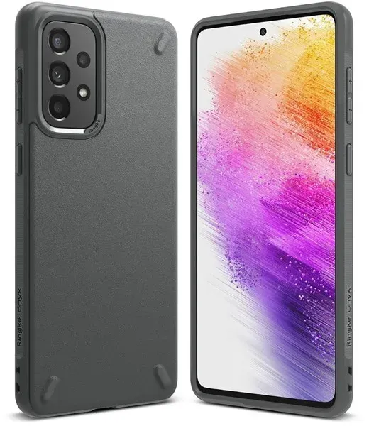 Onyx Durable Case Cover Samsung Galaxy A73 Grey