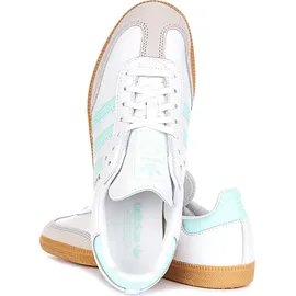 adidas Samba OG Cloud White/Semi Flash Aqua/Gum 40