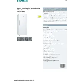 Siemens iQ500 GS54NAWCV