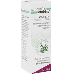 SCHNUPFEN ENDRINE 0,1% Nasenspray 10 ml