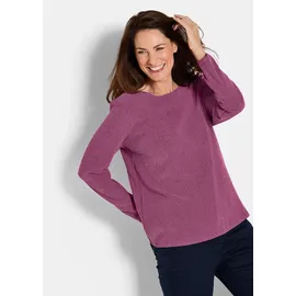 GOLDNER Langarm Melange Jersey-Oberteil Pink 24