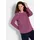 GOLDNER Langarm Melange Jersey-Oberteil Pink 24