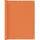 120 x 600 cm Orange Aluminium