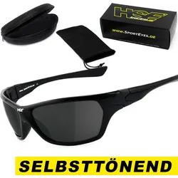 Sportbrille | HIGHSIDER  | Transitions | SELBSTTÖNEND | beschlagfrei grau No Size