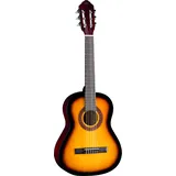 Eko Guitars CS-5 Sunburst Klassische Gitarre Serie Studio, Skala 3/4, Farbe Sunburst