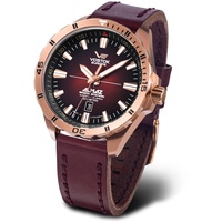 Vostok Europe Herren Analog Automatik Uhr mit Leder Armband 320B679