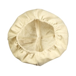 WESTMARK Brotkorb Bezug klein, rund, waschbar bei 30° C, Eleganter Bezug für eine stilvolle Tischdekoration, Farbe: beige