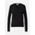 Comma, Longpullover Strickpullover mit Glitzergarn-Details Schwarz 34