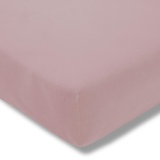 Estella Spannbettlaken Feinjersey 70 x 140 cm rosa