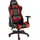 Tectake Racing-Gamingstuhl Twink Gaming Stuhl rot schwarz