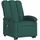 vidaXL Massagesessel mit Aufstehhilfe Stoff 93 x 101 x 93 cm Dunkelgrün