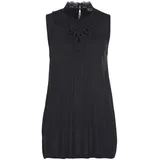 LASCANA Spitzentop Schwarz 32/34