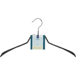 METRO Professional Drahtkleiderbügel, Breite Schulter, 40.5 cm, schwarz