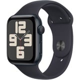 Apple Watch SE 2023 GPS 44 mm Aluminiumgehäuse mitternacht, Sportarmband mitternacht S/M