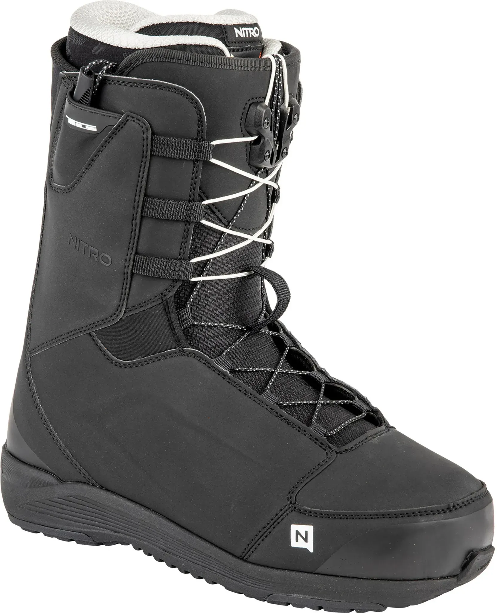 Nitro Snowboards ANTHEM TLS Snowboard Boots Herren in black, Größe 27 - schwarz