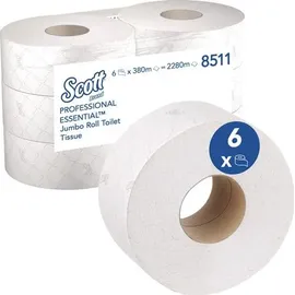 Kimberly-Clark Toilettenpapier SCOTT 8511 2-lagig 1 Stück
