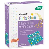WERO FunkelStern Pflasterstrips Mix für Kinder 50 St