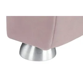 meinSofa Couch Mikrofaser 3-Sitzer Rosa/Pink