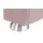 meinSofa Couch Mikrofaser 3-Sitzer Rosa/Pink