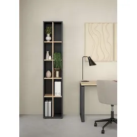 Home Affaire Aktenregal 40,8 x 34,3 x 204,7 cm Grau