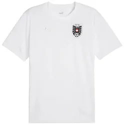 Puma Österreich Trainingstrikot EURO24 Herren - weiß/schwarz - 2XL