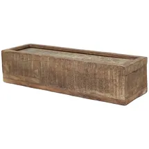Chic Antique Holzkiste Grimaud 33 x 11 cm 1-tlg. beige