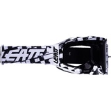 Leatt Velocity 5.5 Checker goggle with bulletproof and antifog lens