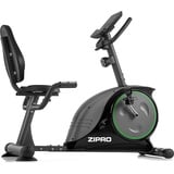 Zipro Heimtrainer Fahrrad Easy, Ergometer Fitnessbikes, Magnetisches Fahrradtrainer, Ergometer Fahrrad bis 150kg, Indoor Bike, Trainingsfahrrad für zuhause, Fahrradergometer Batteriebetrieben