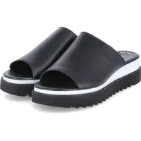 Gabor Plateau Pantoletten Damen, schwarz, 38 1⁄2 EU / 5,5 UK