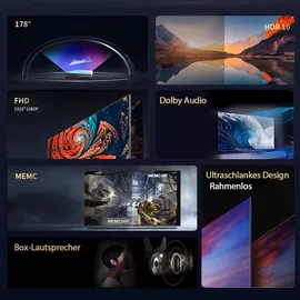 HIKERS 43Z1 43" Full HD LED Smart TV