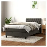 Lattenrost für Bett und Matratze, 90 x 190 cm, Dunkelgrau