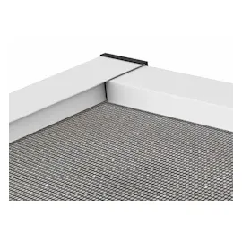 Hecht Fliegengitter mit Aluminiumrahmen 100 x 120 cm Weiß