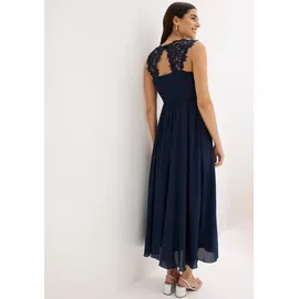 bonprix Maxikleid Maxikleid Blau 40