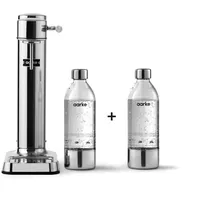 Aarke Carbonator 3 steel + 2x PET-Flaschen