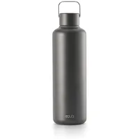 Equa Timeless Wasserflasche aus Edelstahl Farbe Dark 1000 ml