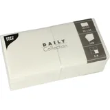 Papstar Servietten Daily Collection weiß 2-lagig 24,0 x 24,0 cm, 150 St.
