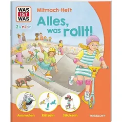 TESSLOFF 378862178 WAS IST WAS Junior Mitmach-Heft Alles, was rollt!