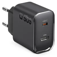 SBS 65-W-Akkuladegerät mit HDMI-Anschluss - Schwarz